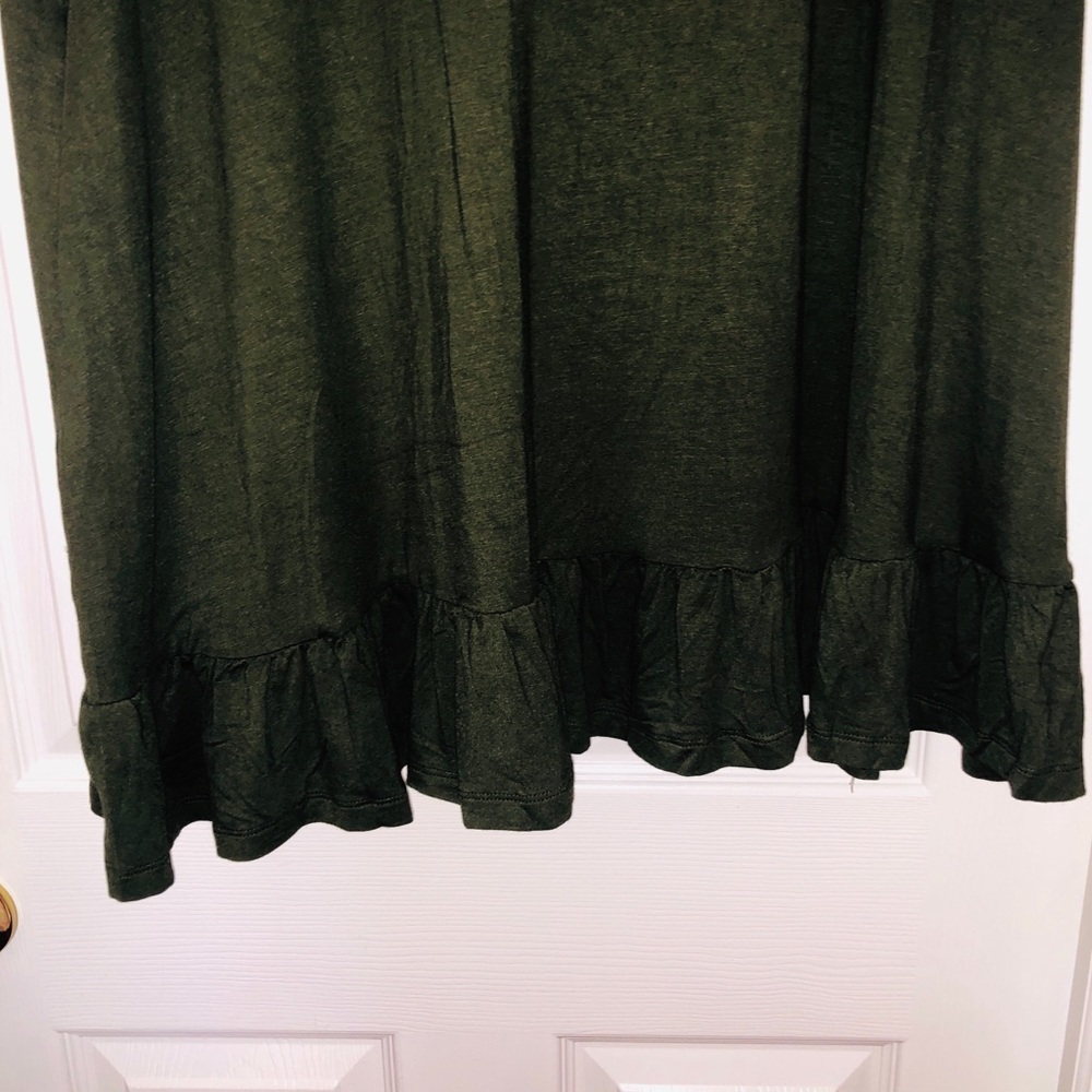 New sexy Ladies dark green Dress, Size 2x - Picture 4 of 7